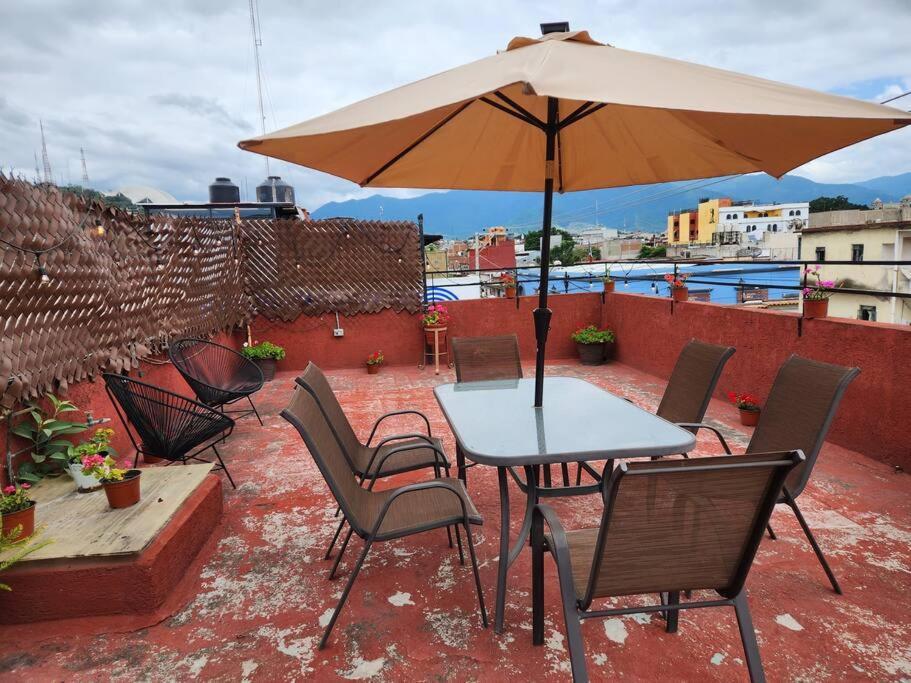 Casa Ines/ Terraza/ Centro De Oaxaca Appartement Buitenkant foto